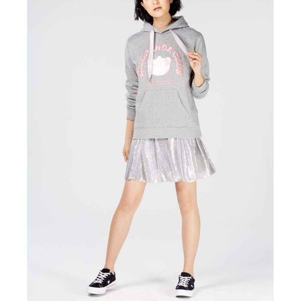 Nicopanda Logo Graphic Print Hoodie